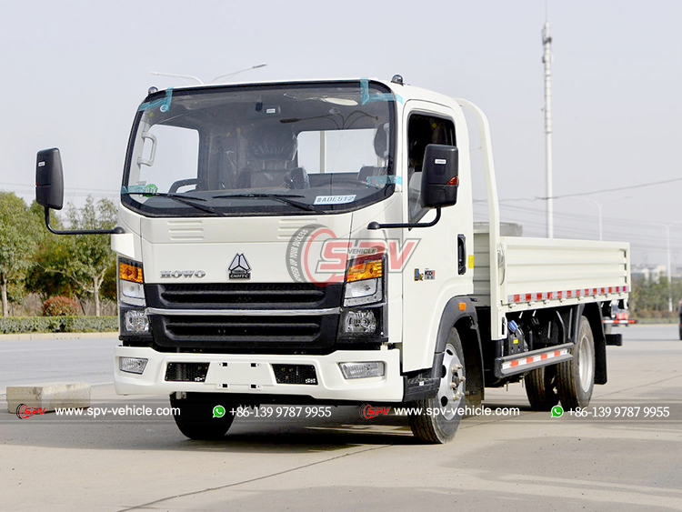 Howo Cargo Hauling Truck - Front Left Side
